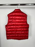 Moncler Gui gilet size 3 red